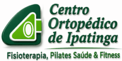 Logo do Centro Ortopédico de Ipatinga com serviços de Fisioterapia, Pilates, Saúde e Fitness.