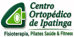 Logo do Centro Ortopédico de Ipatinga com serviços de Fisioterapia, Pilates, Saúde e Fitness.
